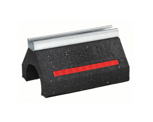 Heavy-Duty Rooftop Pipe Support Block with Strut Channel